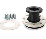 PP fläns med motfläns DN 100