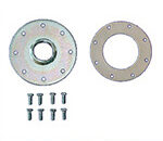 Stålfläns med gängor R 2