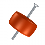 Flytboj 350 L 88 mm med ten