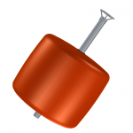 Flytboj 520 L 88 mm med ten